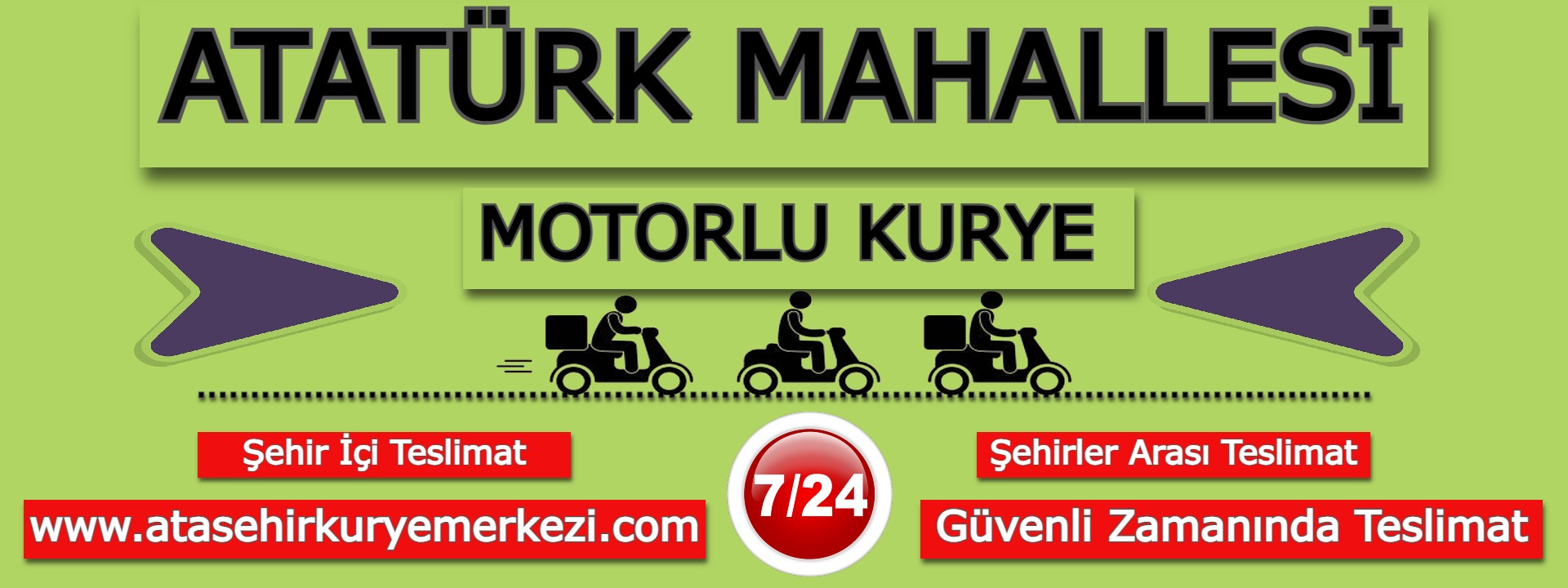 Atatürk Mahallesi Motorlu Kurye | Ataşehir