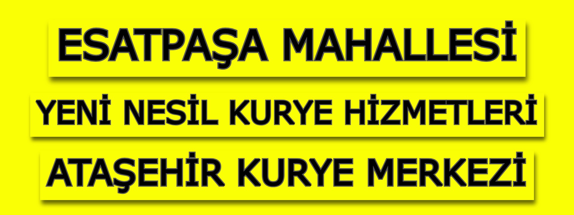 Esatpaşa Yeni Nesil Kurye | Ataşehir